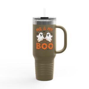 Me & My Boo Halloween Insulated Travel Mug