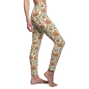 Chinoiserie Floral Pattern Women’s Leggings